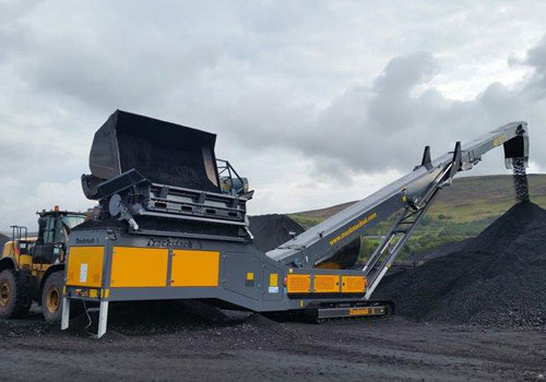 Trackstack 8542TBF Tracked Belt Feeder Stockpiler