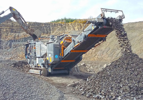 Tesab 700i Tracked Jaw Crusher