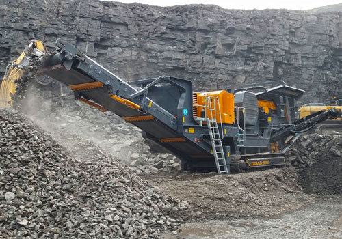 Tesab 800i Tracked Jaw Crusher