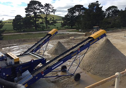 Used SM450W Wheeled Conveyor